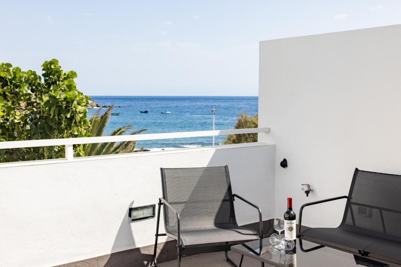 Luxury Frontline Poris De Abona Villa Bagian luar foto
