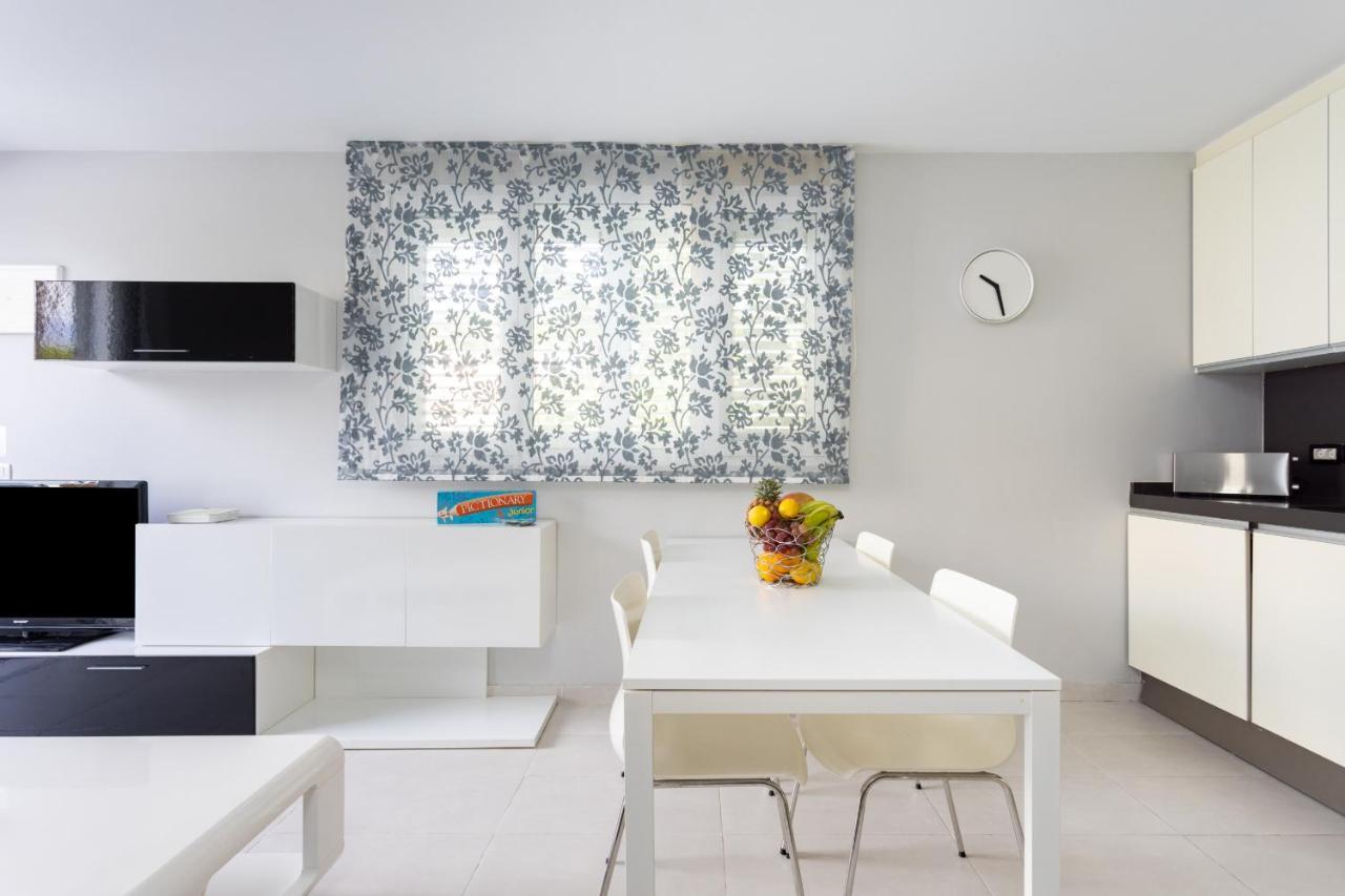 Luxury Frontline Poris De Abona Villa Bagian luar foto
